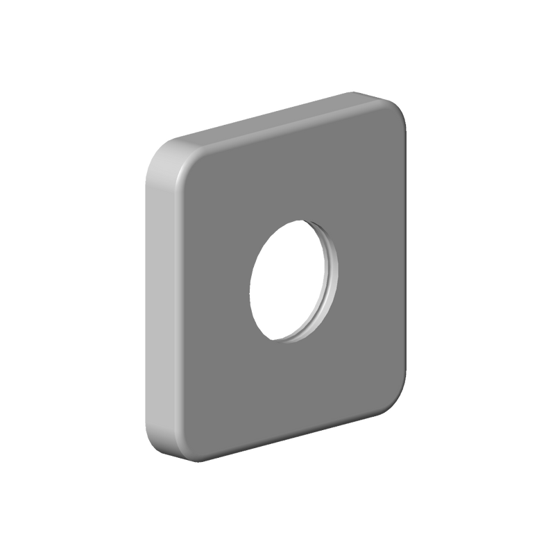 Dornbracht - Rosette für Regenbrause Ersatzteile 092796015 64 x 64 x 9 mm chrom