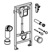 Grohe - WC-Element RAPID SL 38519 Drucksp. 6-9 l Hand-/elektr. Bet. BH:1,13m