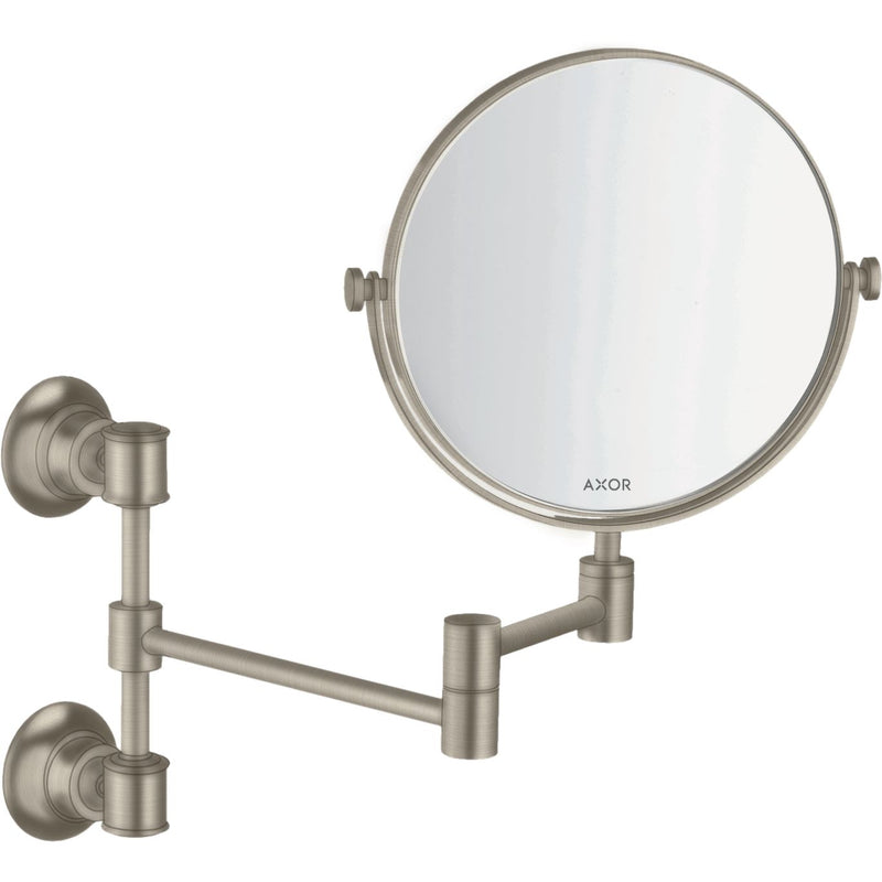 Hansgrohe - Rasierspiegel AXOR MONTREUX ausziehb. 42090820 brushed nickel