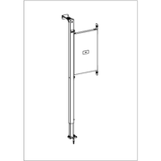 VILLEROY & BOCH - Befestigungselement für Haltegriffe ViConnect 9219 310x1150x55mm