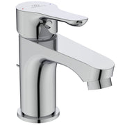 Ideal Standard - Waschtischarmatur ALPHA, m.Ablgarn. aus Kunststoff, Ausld.115mm, Chrom