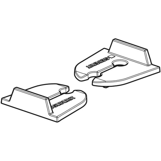 Geberit Vertriebs - Pluvia Set Befestigungsclips für Funktionsscheibe (2 St.)