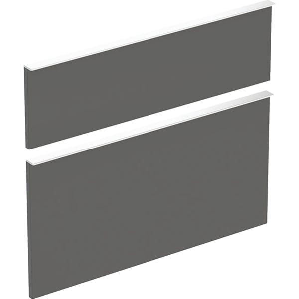 Geberit Vertriebs - Schubladenfront Lava matt, 2 Stück zu ICON 841376