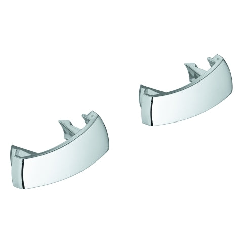 Grohe - Abdeckkappe 11366 für Griffe f.Chiara Griffe Neu (2 Stück) chrom