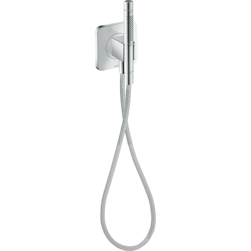 Hansgrohe - Schlauchanschl.u.Brausenhalter Axor Citterio C softsq. m.Stabhandbr.2jet chr