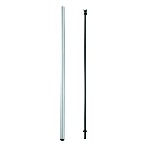 Grohe - Ersatzrohr 48515 für Duschsysteme 15cm kürzer als Originalrohr chrom
