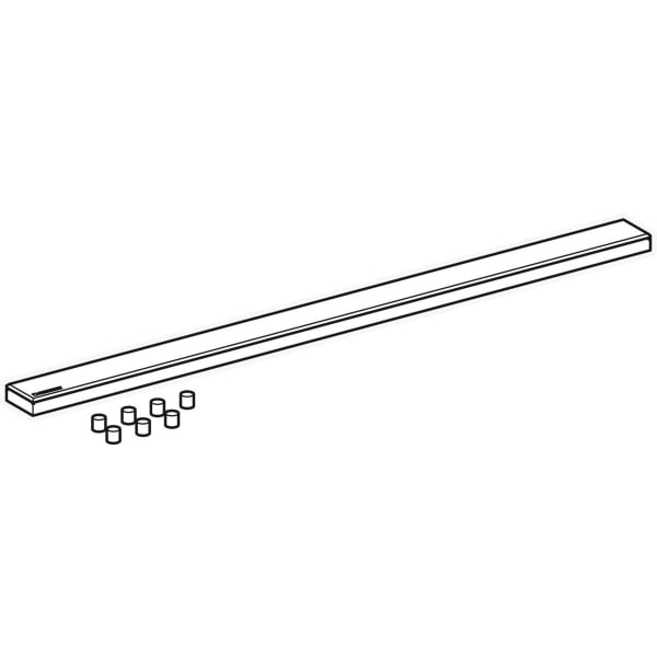Geberit Vertriebs - Abdeckung aus Edelstahl zu Duschrinne 6x900