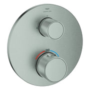 Grohe - THM-Brausebatt. Atrio Private C. 24396 2-W-Umst. Knopfbetät. supersteel
