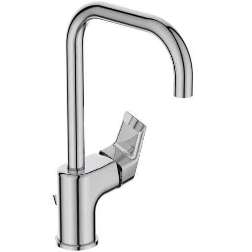 Ideal Standard - Waschtischarmatur TESI,m.hohem Ausl., 5 l/min., m.Ablgarn., Ausld.160mm, Chrom