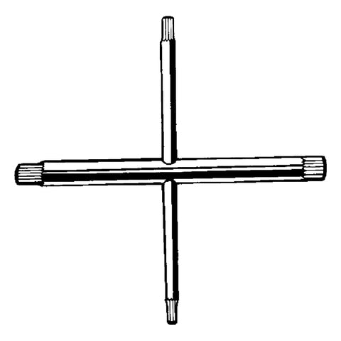 Grohe - Kreuz-Riefenschlüssel 19053