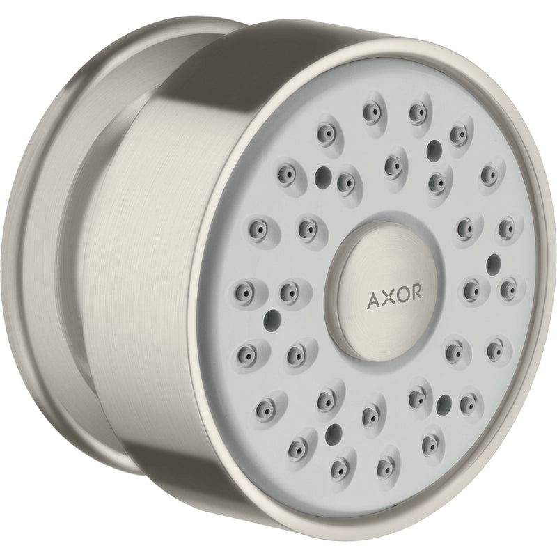 Hansgrohe - Seitenbrause 28464800 edelstahl-optik m.rund.Rosette