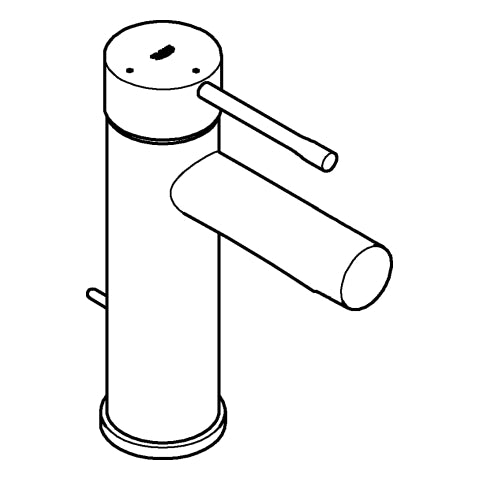 Grohe - EH-WT-Batterie Essence 24183_1 S-Size Mittelstellung kalt chrom