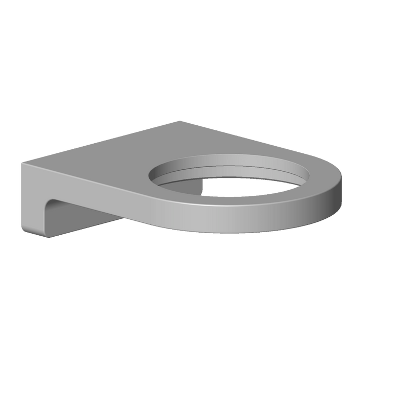 Dornbracht - Halter für Glashalter Ersatzteile 081796515 77 x 26 x 101 mm chrom