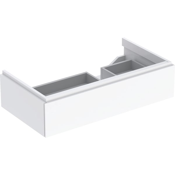 Geberit Vertriebs - Unterschrank XENO2 f. WT m. Ablg. li m .1 Schubl., 88x22x46,2cm, weiß