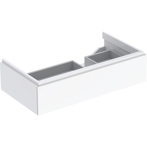 Geberit Vertriebs - Unterschrank XENO2 f. WT m. Ablg. li m .1 Schubl., 88x22x46,2cm, weiß