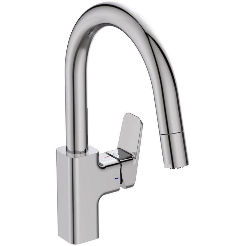 Ideal Standard - Küchenarmatur CERAPLAN Ausld.216mm m.h.Rohrauslauf 1F-HB Niederdruck Chrom