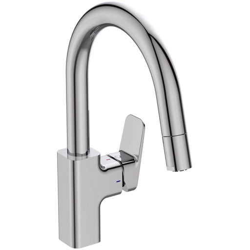 Ideal Standard - Küchenarmatur CERAPLAN Ausld.216mm m.h.Rohrauslauf 1F-HB Niederdruck Chrom