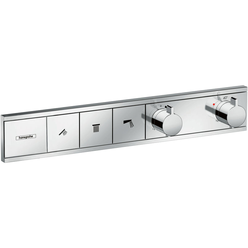 Hansgrohe - Thermostat Unterputz RAINSELECT Fertigset 3 Verbraucher verchromt