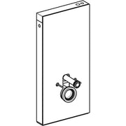 Geberit Vertriebs - Monolith Plus Sanitärmodul f. WWC 101cm, Glas schwarz / alu. schwarzchrom
