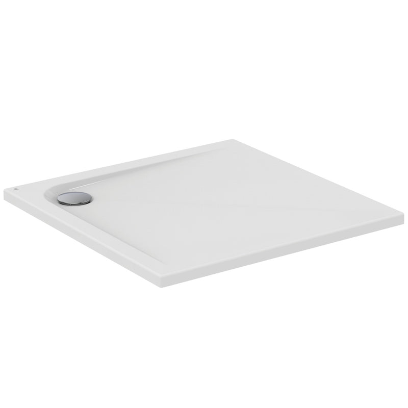 Ideal Standard - Rechteck-Brausewanne ULTRA FLAT, 800x800x47mm, Weiß