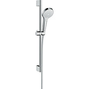 Hansgrohe - Brausenset Croma Select S Vario/ Unica'Crometta 650mm weiss/chrom