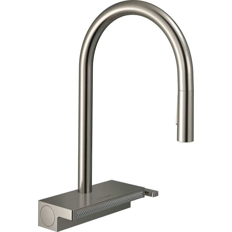 Hansgrohe - Spültischmischer 170 Aquno Select M81 Ausziehbrause 3jet steel