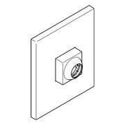 Grohe - Rosette 46781 chrom