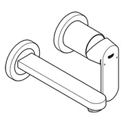Grohe - 2-Loch-WT-Batt. EUROSMART C 19381 Stichmaß 110 mm Ausladung 170 mm chrom