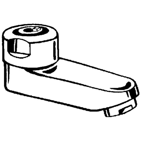 Grohe - Gussauslauf 3/4 13460 Ausladung 75mm Höhe 51mm chrom