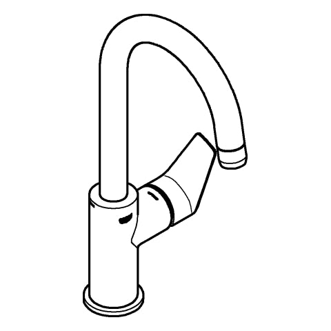Grohe - EH-WT-Batterie BAUEDGE 23911_1 L-Size PushOpen Ablaufgarnitur chrom