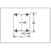 Düker - Fornatis SVE-Verbinder DN125 aus Polypropylen