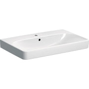 Geberit Vertriebs - Waschtisch SMYLE Square, 75x48cm m. Hl., m. Ül., weiß