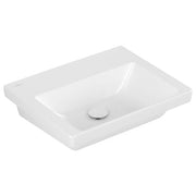 VILLEROY & BOCH - Waschbecken Subway 3.0 F6 550x440mm Rechteck o. ÜL. Weiß Alpin CeramicPlus