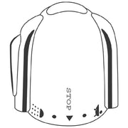 Grohe - Absperrgriff GROTHERM 3000 47375 Wanne mit Spartaste chrom/mattchrom