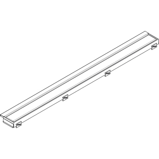 Hansgrohe - Duschrinne RAINDRAIN Match 900 mm mit höhenverstellbaren Rahmen BST