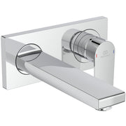 Ideal Standard - Wand-Waschtischarmatur UP EDGE, Bausatz 2, 5 l/min., Ausld. 191mm, Chrom