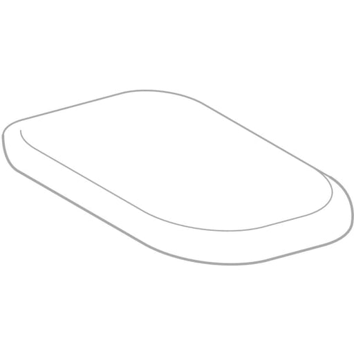Geberit Vertriebs - WC-Sitz ERA 574510 weiß mit Absenkautomatik