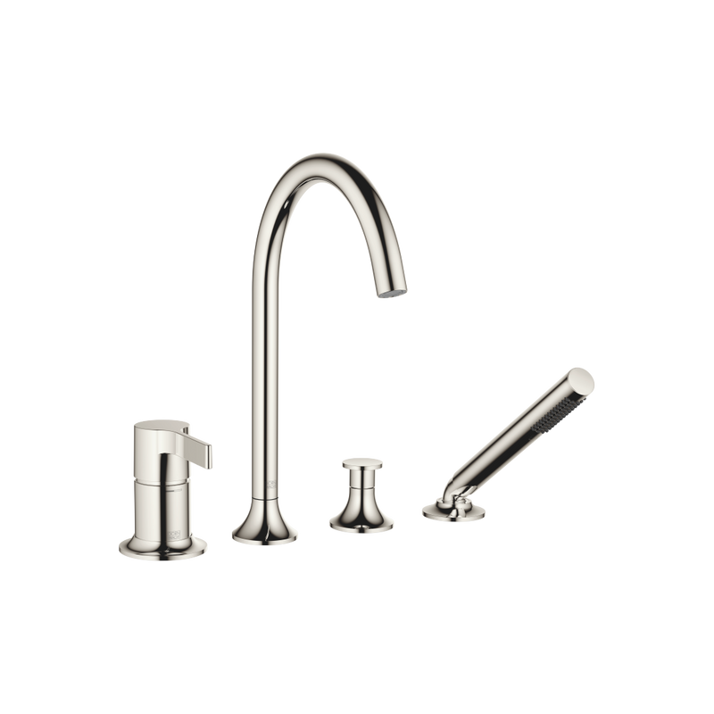 Dornbracht - Wannen-Vierlochbatt. VAIA 27632809 platin