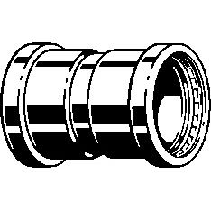 Viega - Muffe TEMPONOX XL 1715XL 76,1mm Stahl nichtrostend