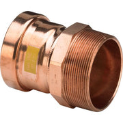 Viega - Übergangsstück PROFIPRESS G XL 2611XL für Gas 64,0mm x 21/2 AG CU