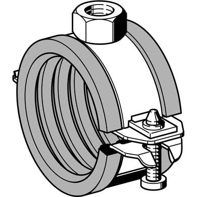 Sikla - Rohrschelle Ratio S M8 17-19mm mit Einlage 157366