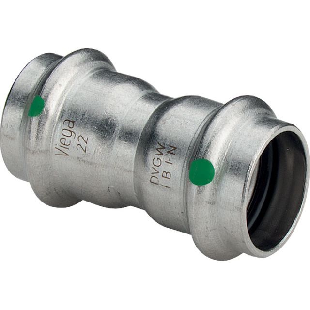 Viega - Muffe SANPRESS Inox 2315 15mm Edelstahl