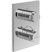 VILLEROY & BOCH - Unterputz-ThermostatUniversal Taps 150x190x58mm Dusche Eckig Chrom