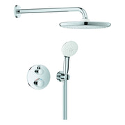 Grohe - UP-Duschsystem Grohtherm 103996 rund 2 ASV für Duschrahmen Mono chrom