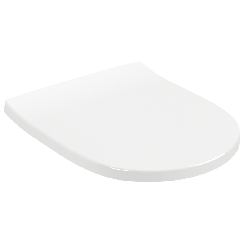 VILLEROY & BOCH - WC-Sitz SlimSeat O.novo 8M82S1 364x443x51mm ov SoftClosing QR we Alpin