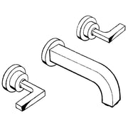 Hansgrohe - 3-Loch WT-Armatur AXOR CITTERIO 39315000 chrom m.Hebelgriff
