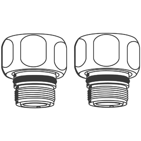 Grohe - Rückflussverhinderer chrom 47189000 (VPE=2Stk.) je VPE