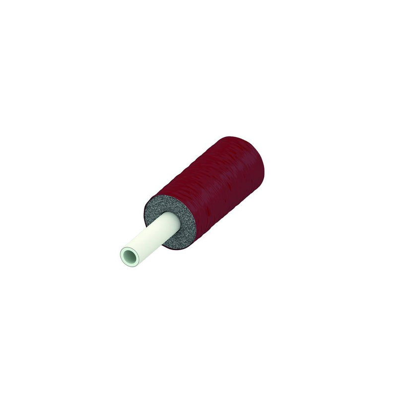 TECE SE - TECElogo Verbundrohr PE-RT/AL 16x2,0mm vorgedämmt RS 13, rot, (Rolle:50m) je m