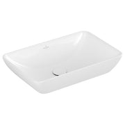 VILLEROY & BOCH - Halbeinbau-Aufsatzwaschtisch VENTICELLO 4113 550x360mm Weiß Alpin C