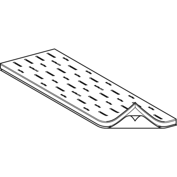 Geberit Vertriebs - Rohrzuschnitt Isol Flex d125/135 selbstklebend